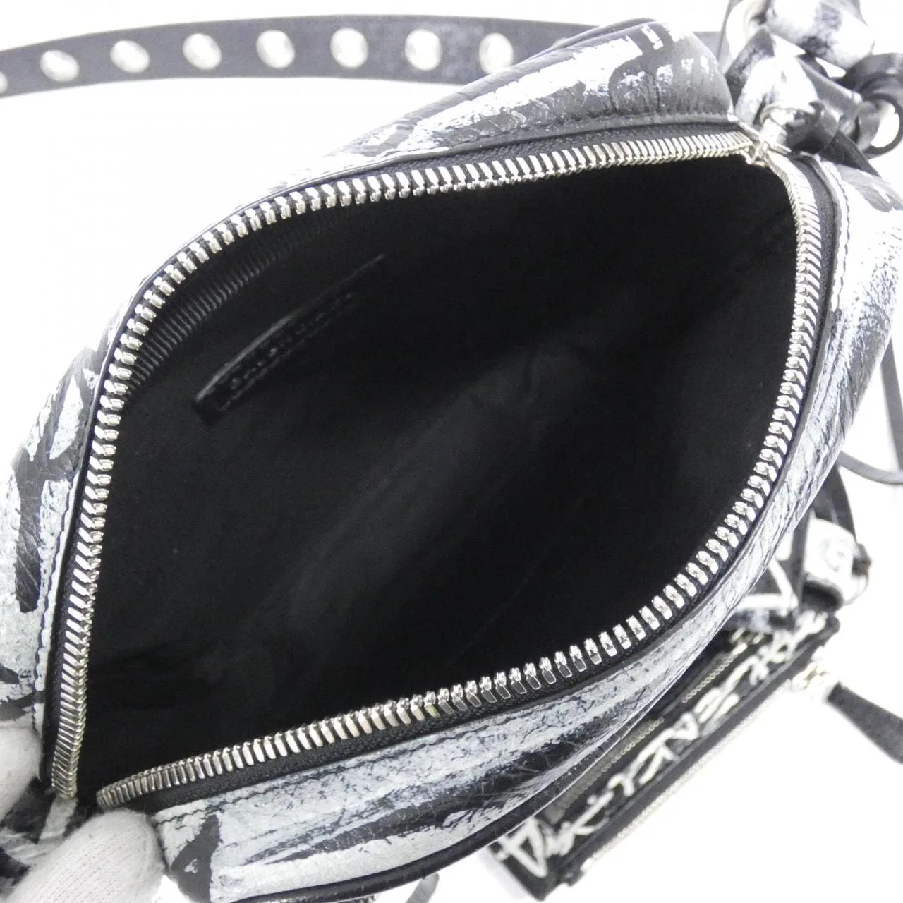BALENCIAGA 719065 Shoulder Lambskin Black Lambskin Rank A - Thumbnail 7
