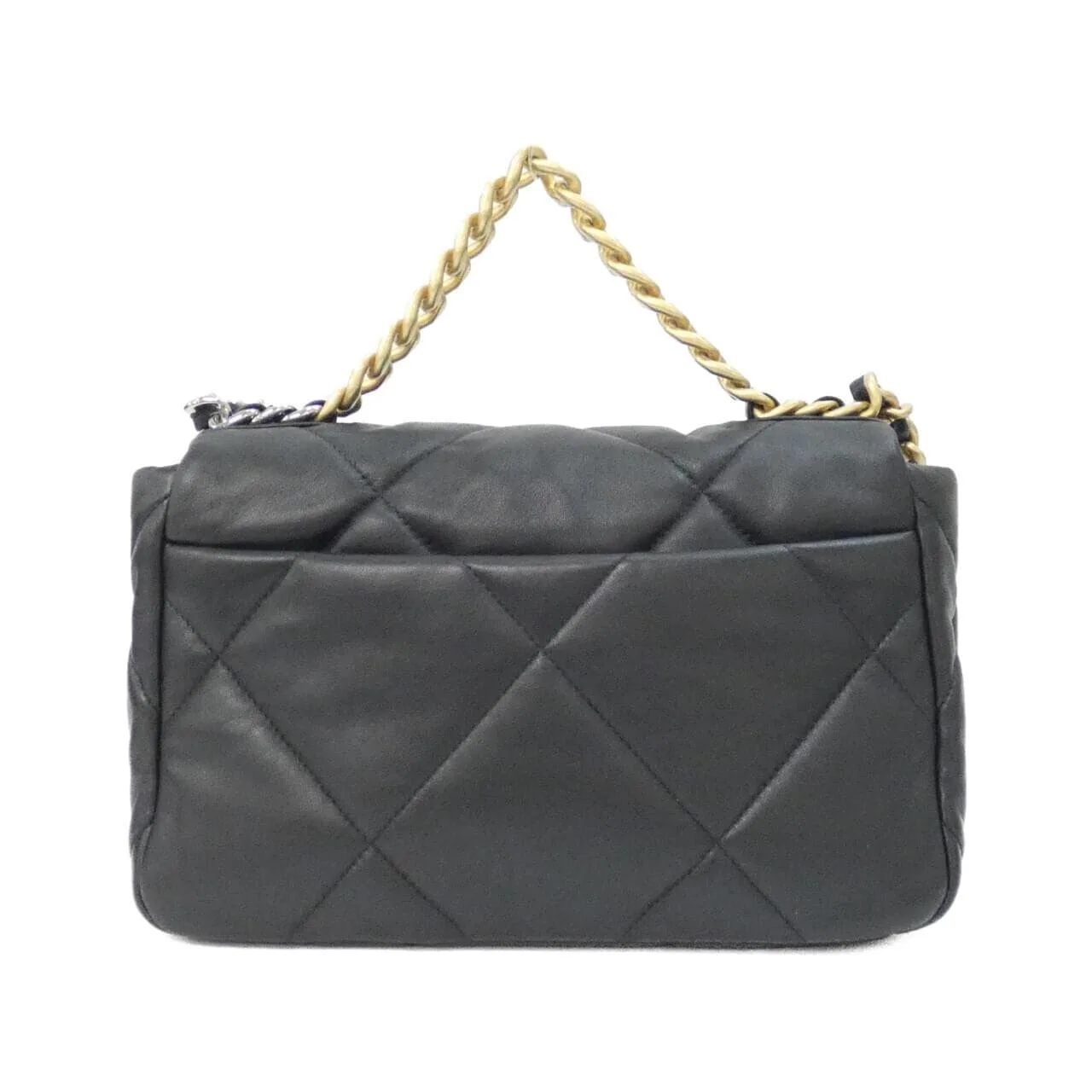 CHANEL Chanel 19 AS1160 Shoulder Lambskin Black Lambskin Rank A - Thumbnail 2