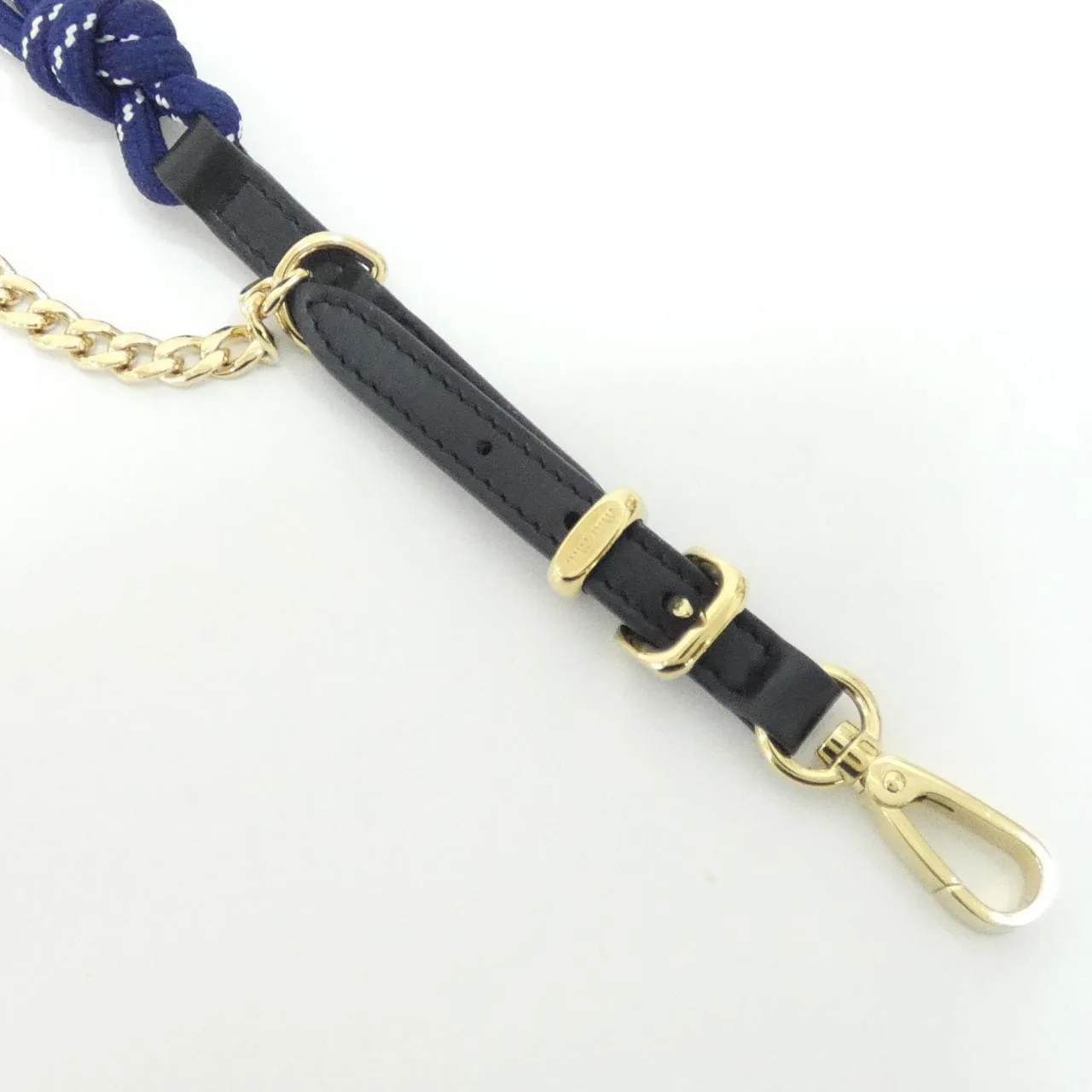 MIU MIU 5TL510 鎖匙包 黑色 中古品A - 縮圖 3