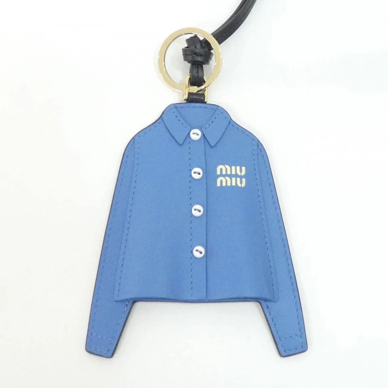 MIU MIU 5TL529 Key Case Black Rank A - Thumbnail 2