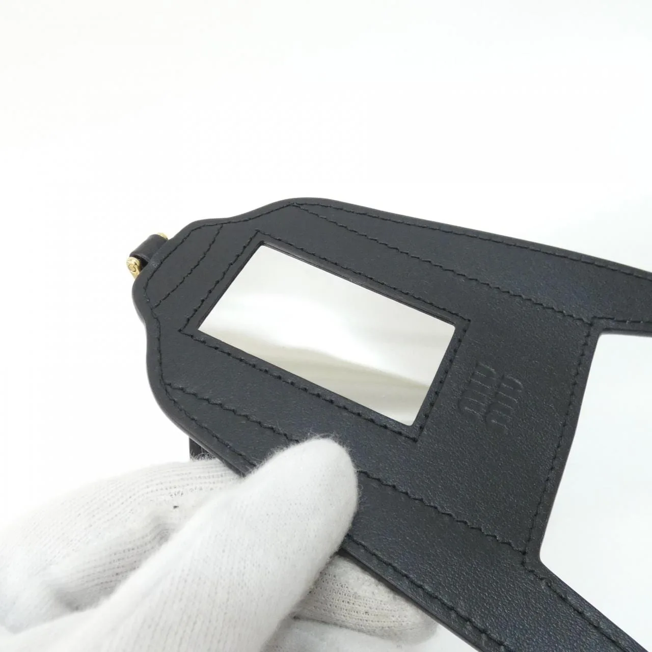 MIU MIU 5TL529 Key Case Black Rank A - Thumbnail 5