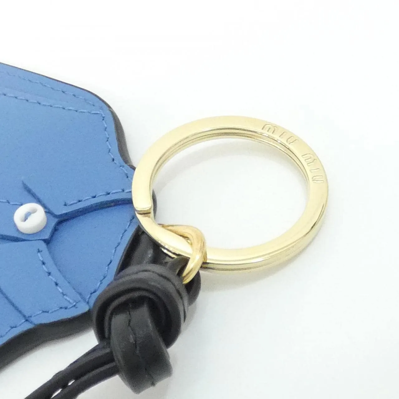 MIU MIU 5TL529 Key Case Black Rank A - Thumbnail 6