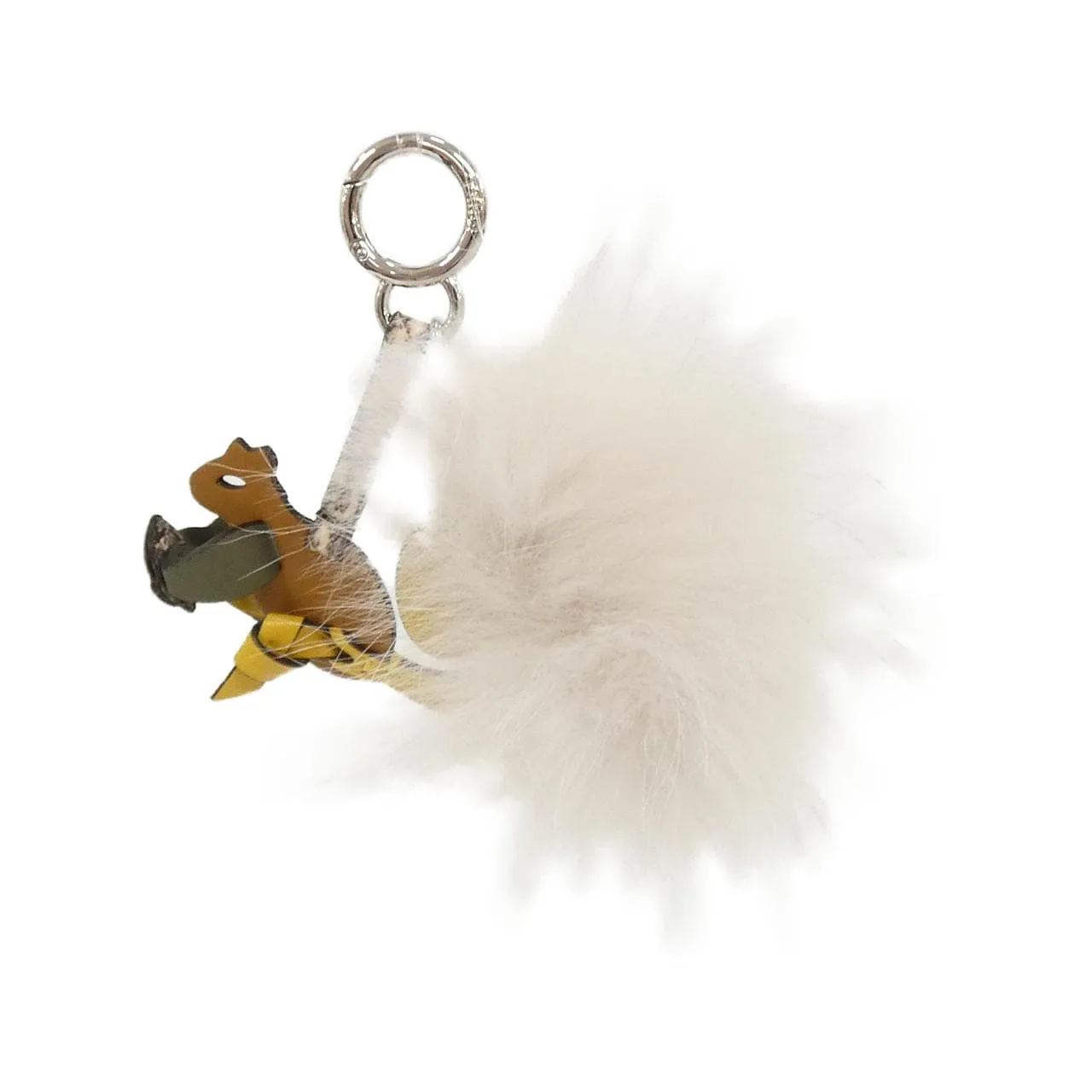 FENDI Key Case Leather