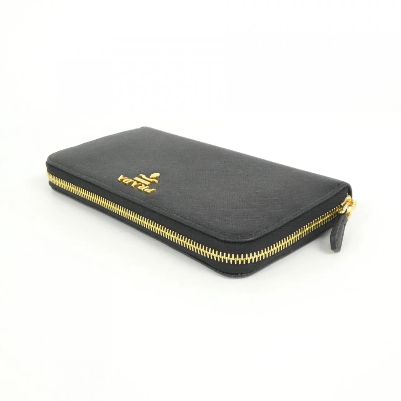 PRADA 1ML506 Wallet 黑色 中古品A - 縮圖 3