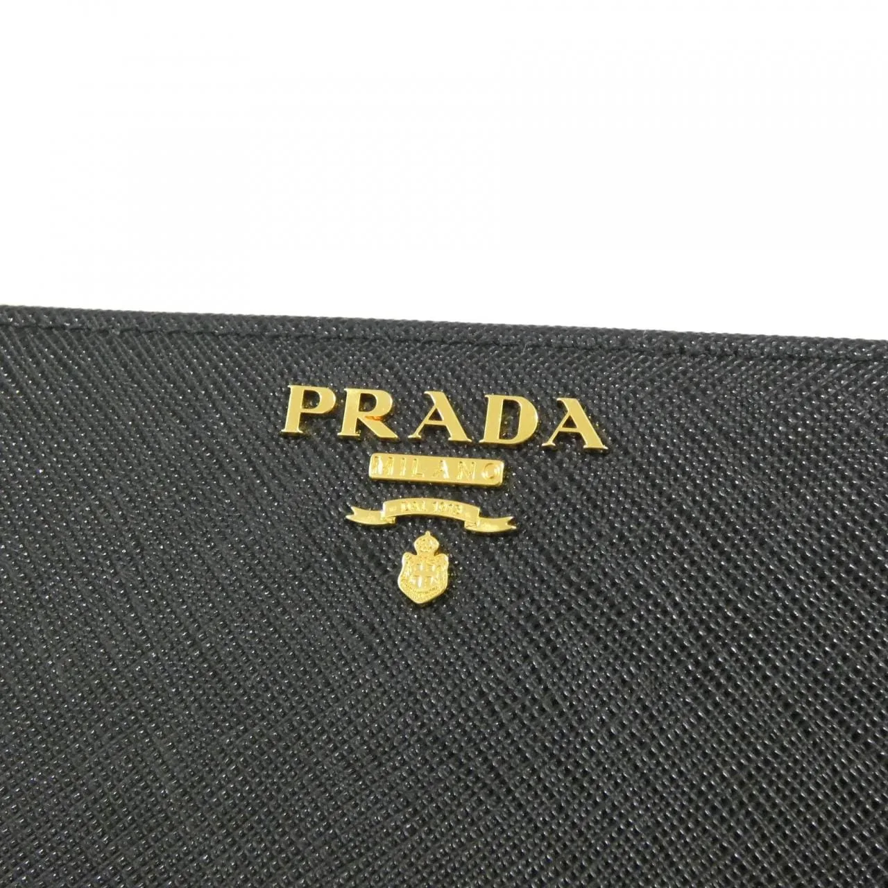 PRADA 1ML506 Wallet 黑色 中古品A - 縮圖 4