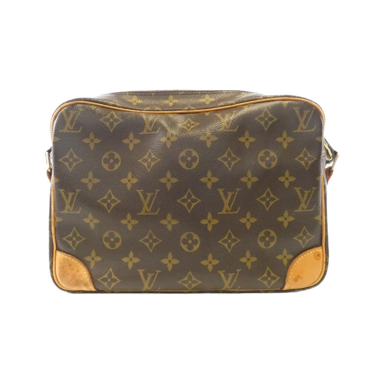 LOUIS VUITTON Nile M45244 Shoulder Monogram 黑色 Monogram 中古品B - 縮圖 2
