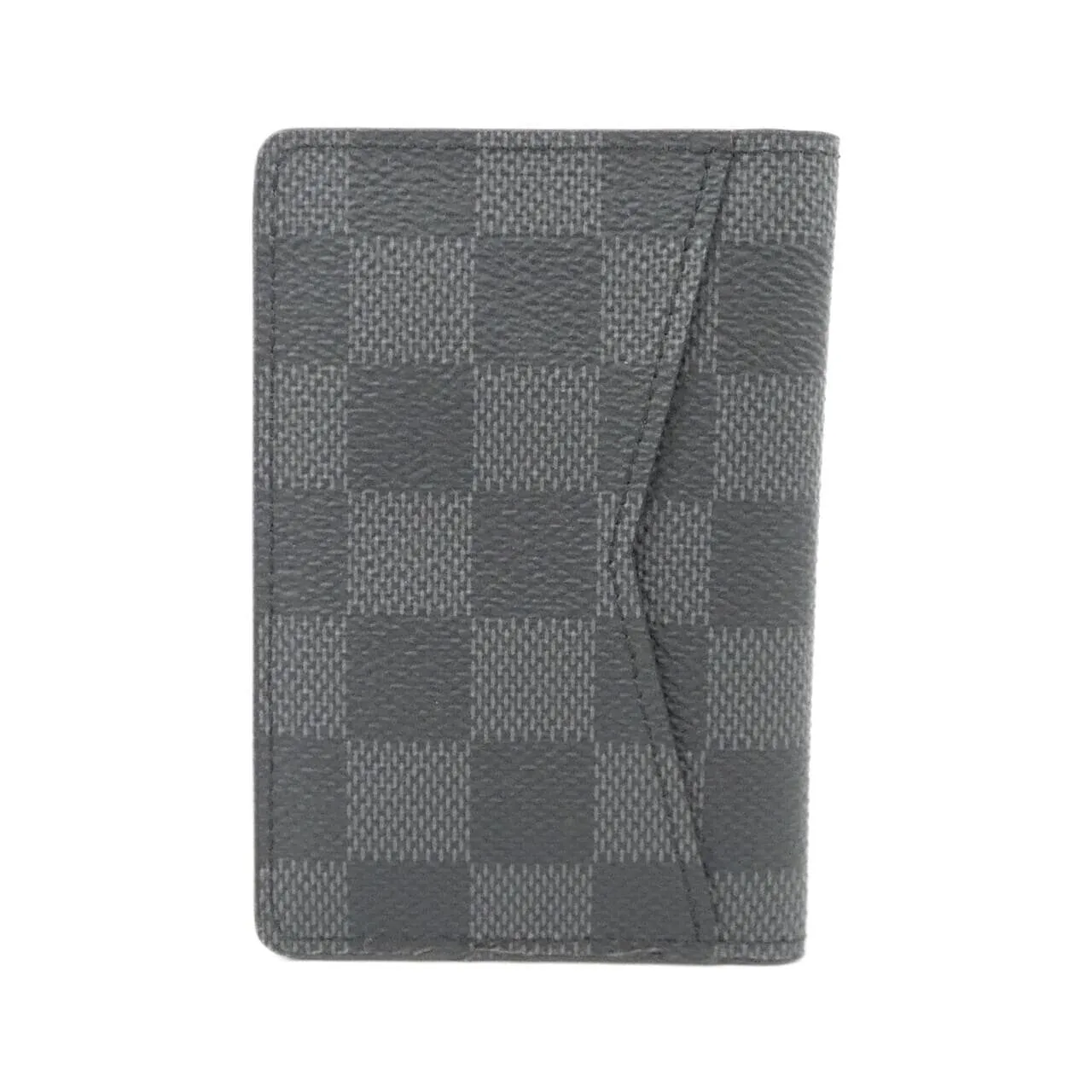 LOUIS VUITTON N63143 Card Case Damier Black Damier Rank A - Thumbnail 2