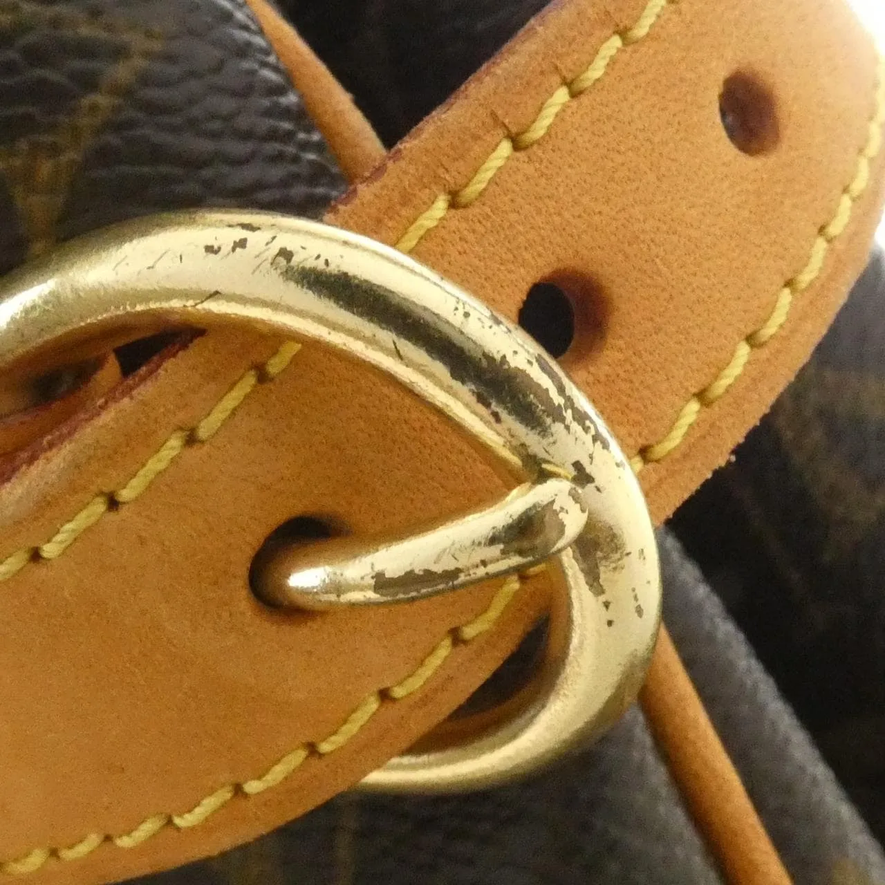 LOUIS VUITTON M51154 Handbag Monogram Black Monogram Rank B - Thumbnail 5