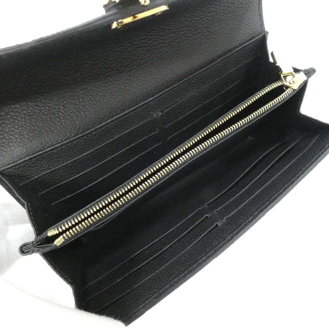 LOUIS VUITTON M82638 Wallet Monogram Black Monogram Rank A - Thumbnail 4