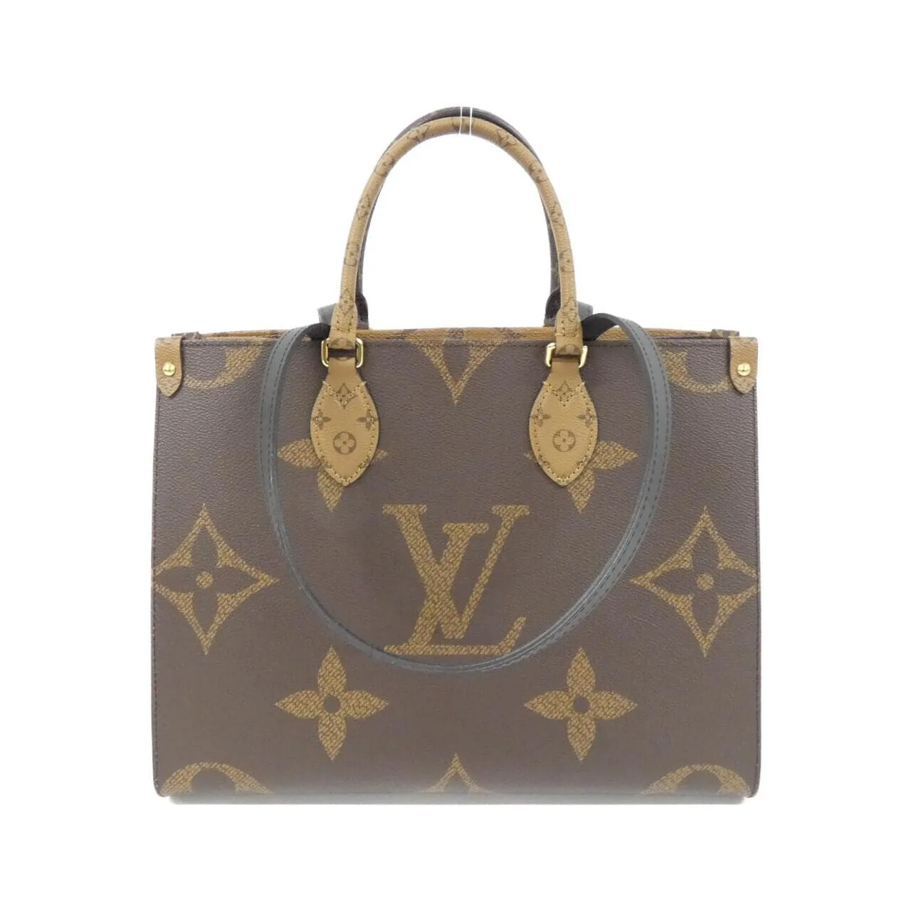 LOUIS VUITTON OnTheGo M45321 Handbag Monogram Black
