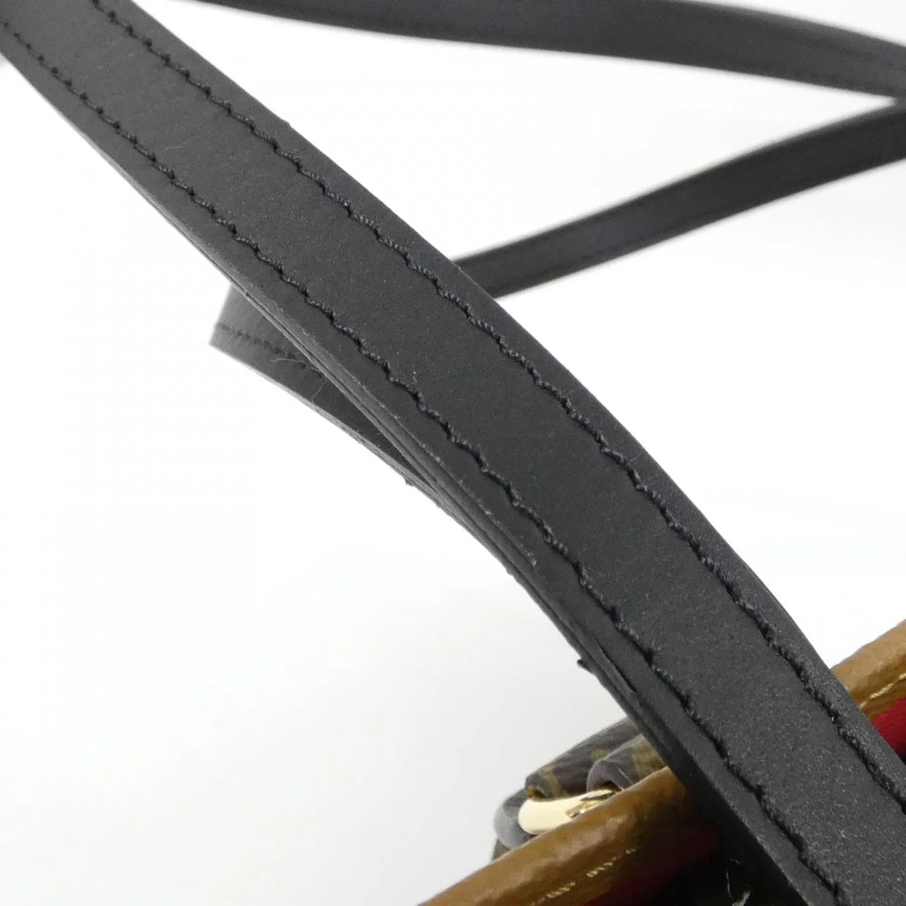 LOUIS VUITTON OnTheGo M45321 Handbag Monogram 黑色 Monogram 中古品A - 縮圖 4