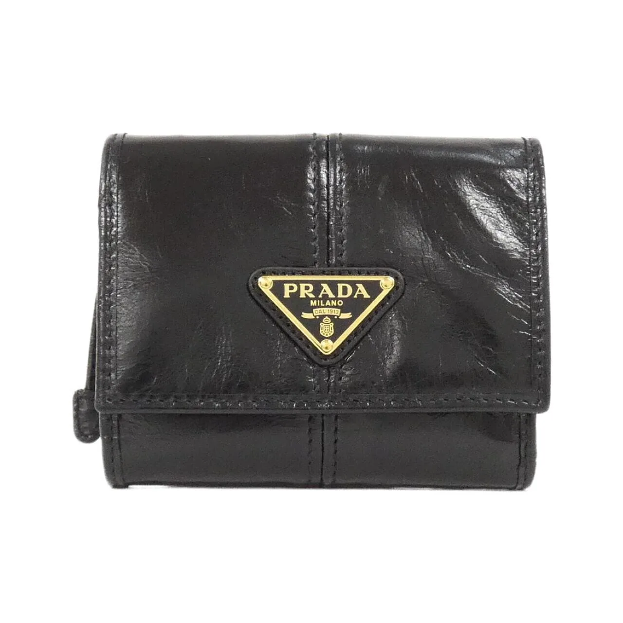 PRADA 1MH043 Wallet Black