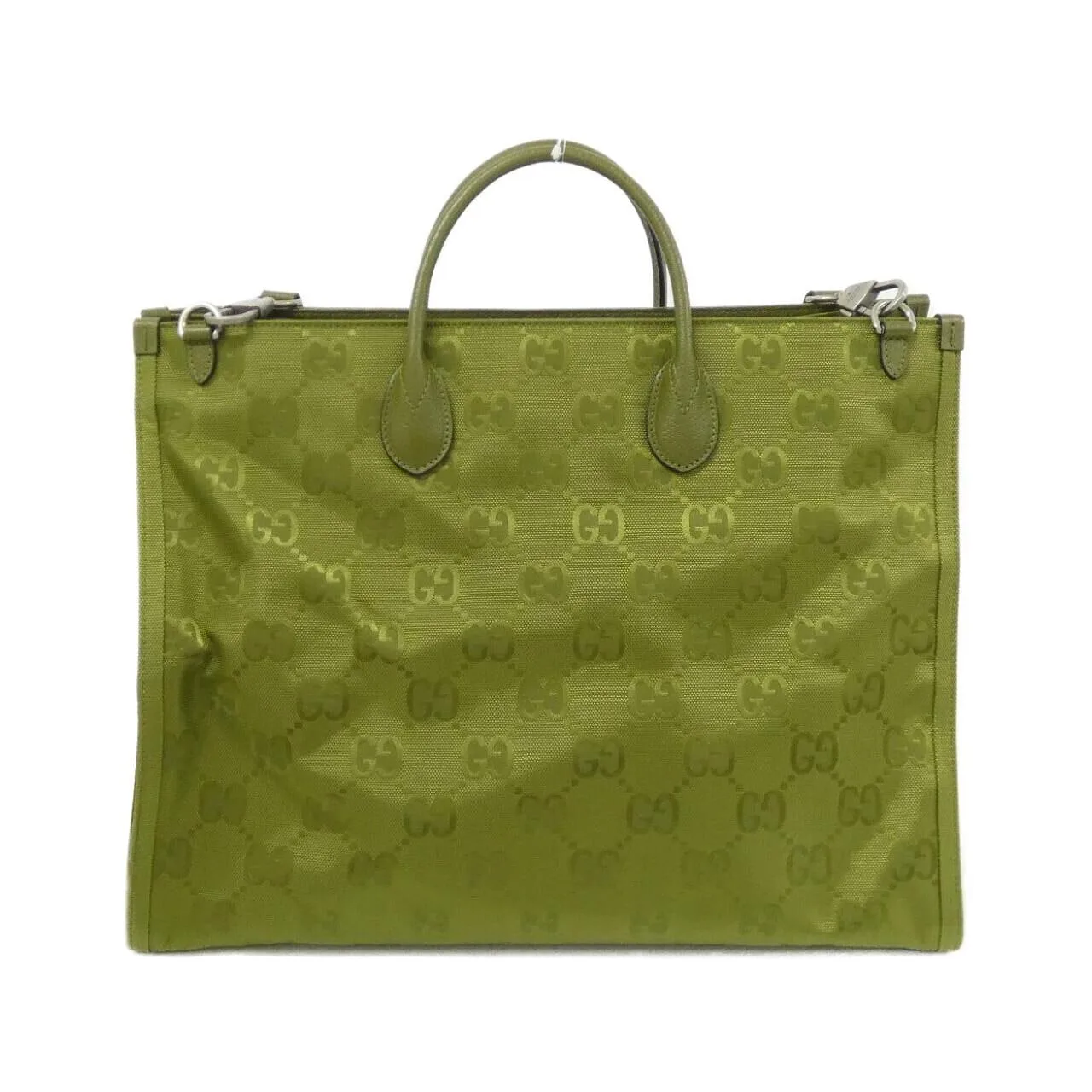 GUCCI 696042 UKDXJ 手提包 尼龍 黑色 尼龍 中古品A - 縮圖 2