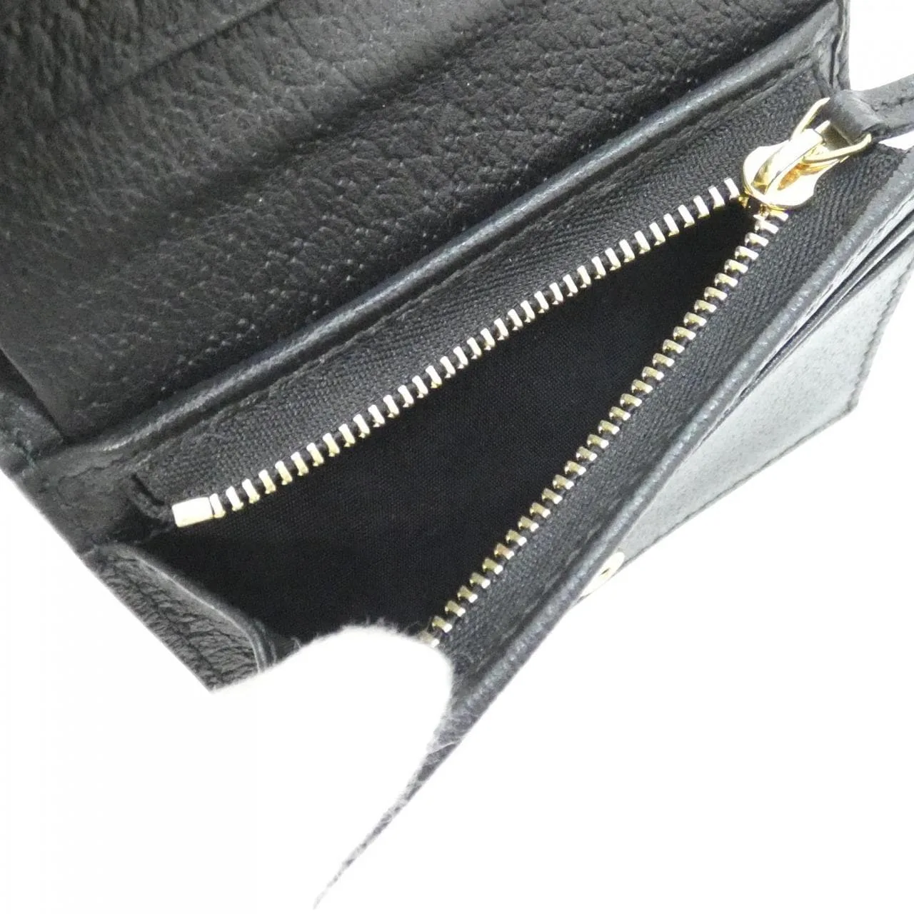 GUCCI 523155 DJ2DG Wallet Leather Black Leather Rank A - Thumbnail 8
