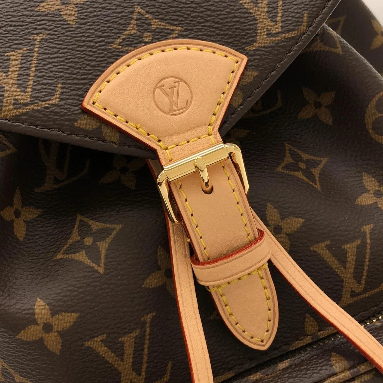 LOUIS VUITTON Montsouris M11198 Backpack Monogram Black Monogram Rank A - Thumbnail 4