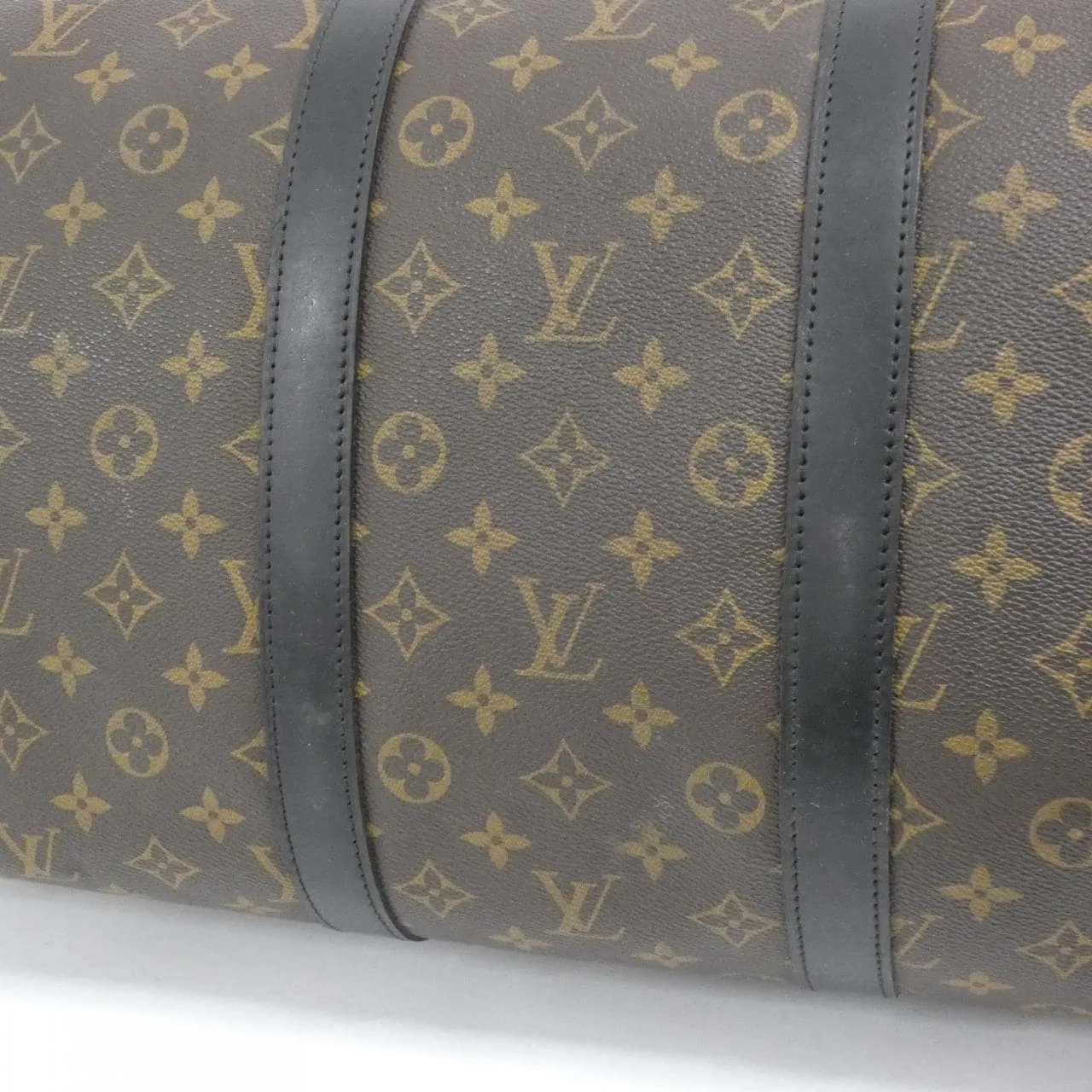 LOUIS VUITTON Keepall M56714 Boston Monogram 黑色 Monogram 中古品A - 縮圖 2