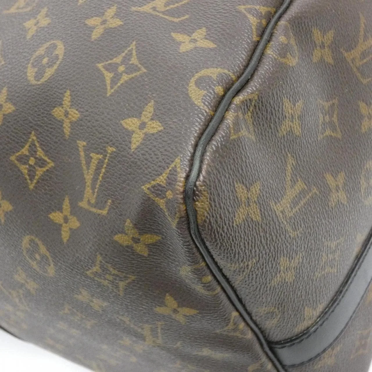 LOUIS VUITTON Keepall M56714 Boston Monogram 黑色 Monogram 中古品A - 縮圖 3