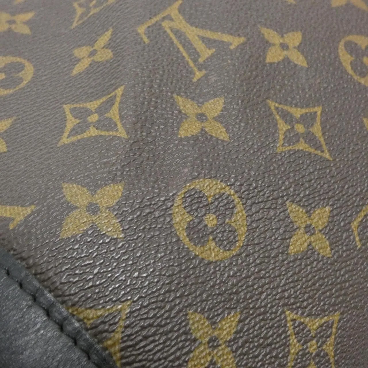 LOUIS VUITTON Keepall M56714 Boston Monogram 黑色 Monogram 中古品A - 縮圖 4