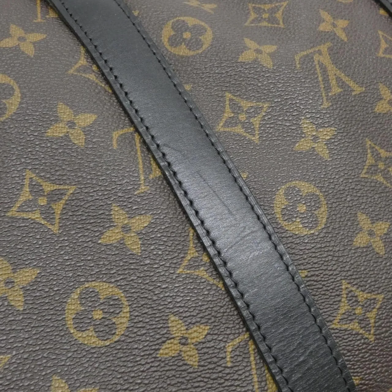 LOUIS VUITTON Keepall M56714 Boston Monogram 黑色 Monogram 中古品A - 縮圖 5
