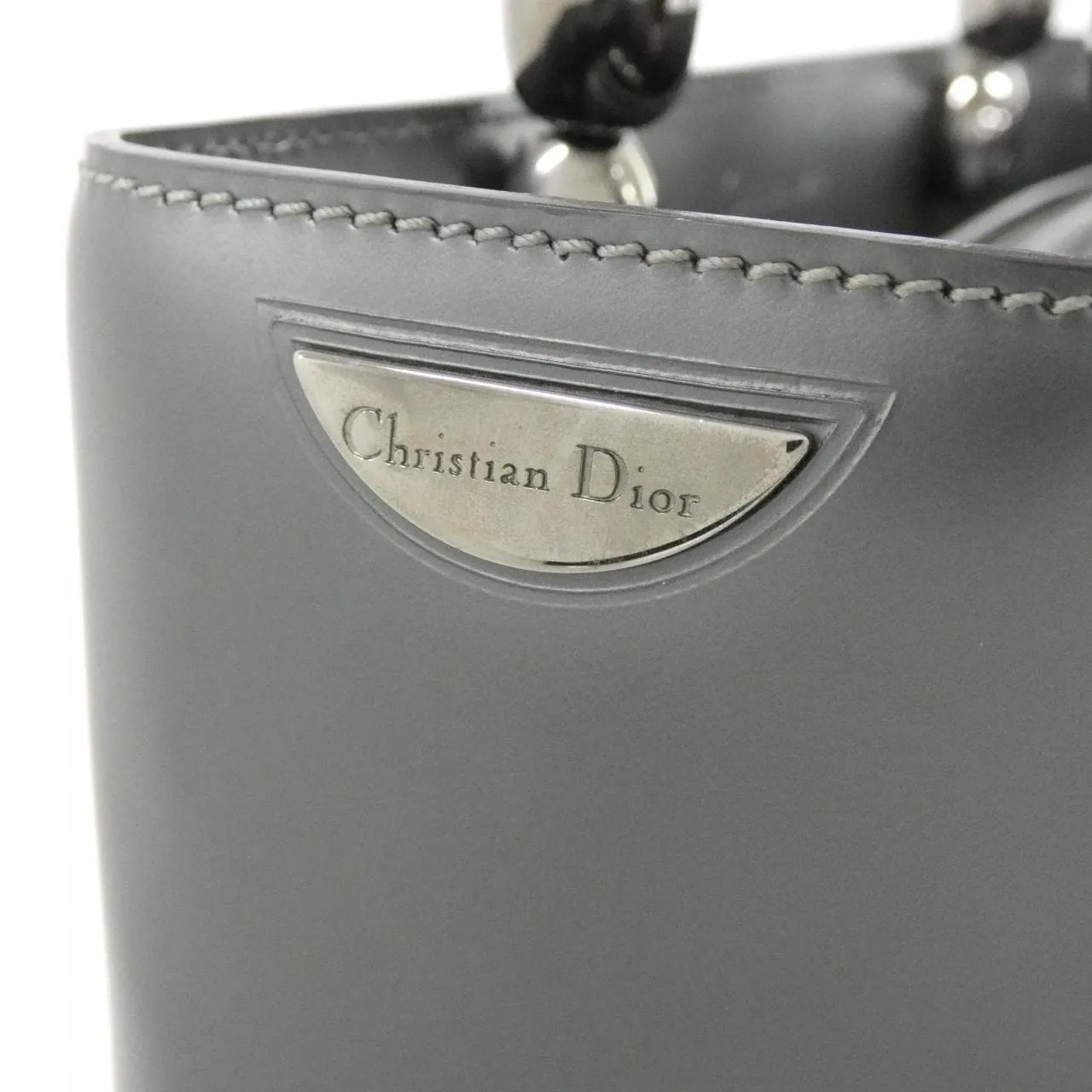 DIOR Handbag Leather 4