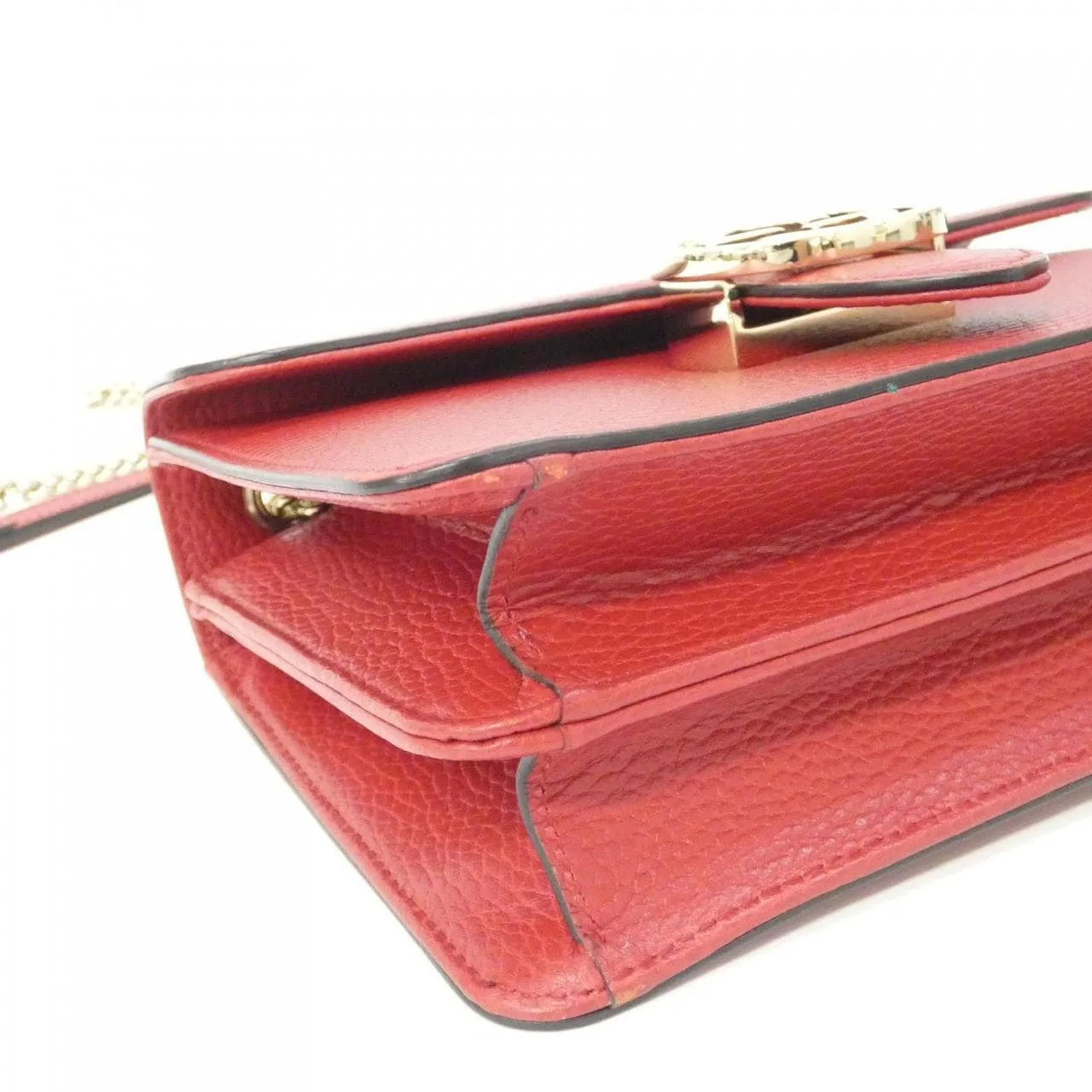 GUCCI 510304 CAO0G Shoulder Leather 黑色 皮革 中古品A - 縮圖 3