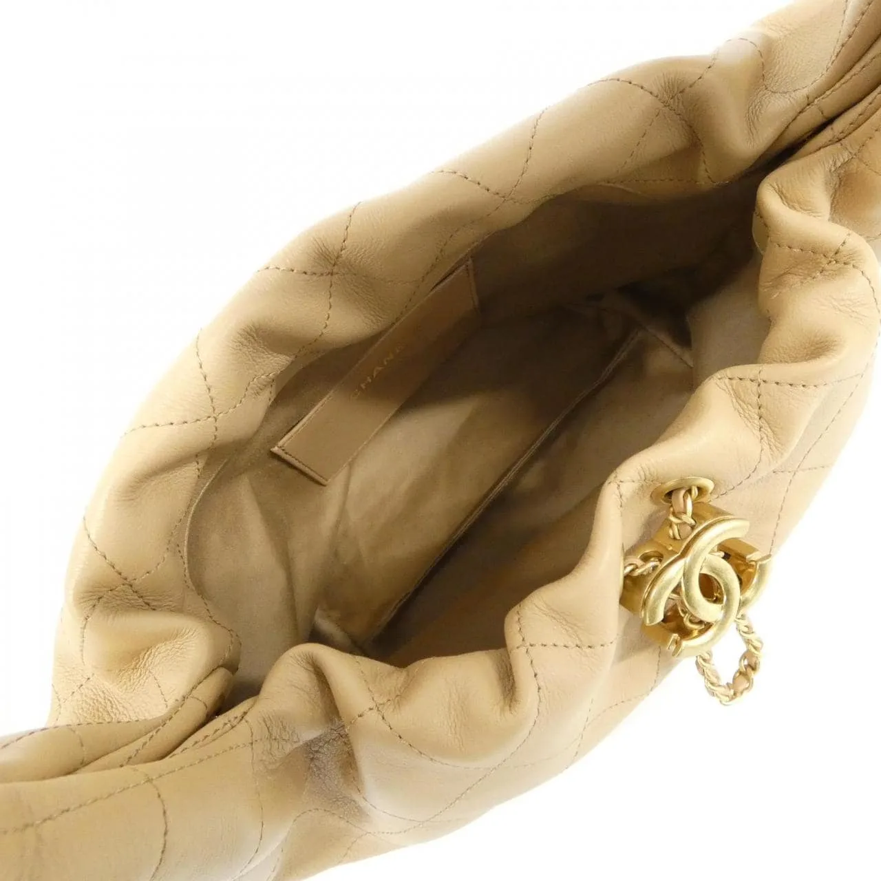 CHANEL AS5976 Shoulder 米色 中古品A - 縮圖 6