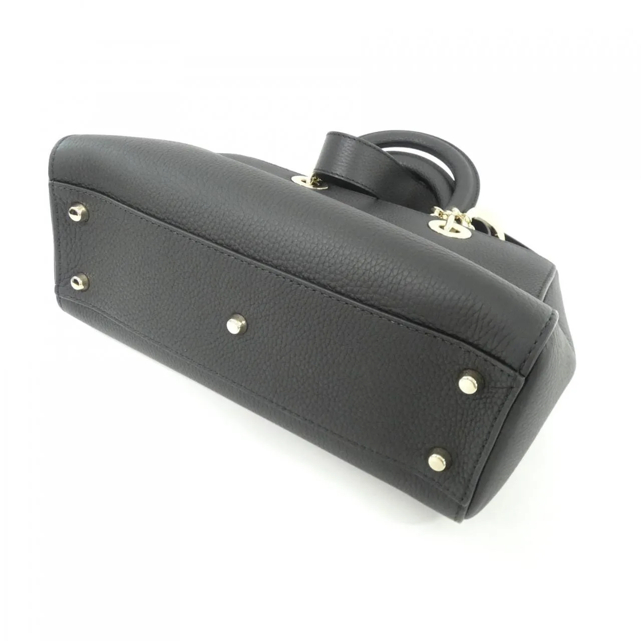 DIOR M11510TRL Handbag Leather Black Leather Rank A - Thumbnail 3