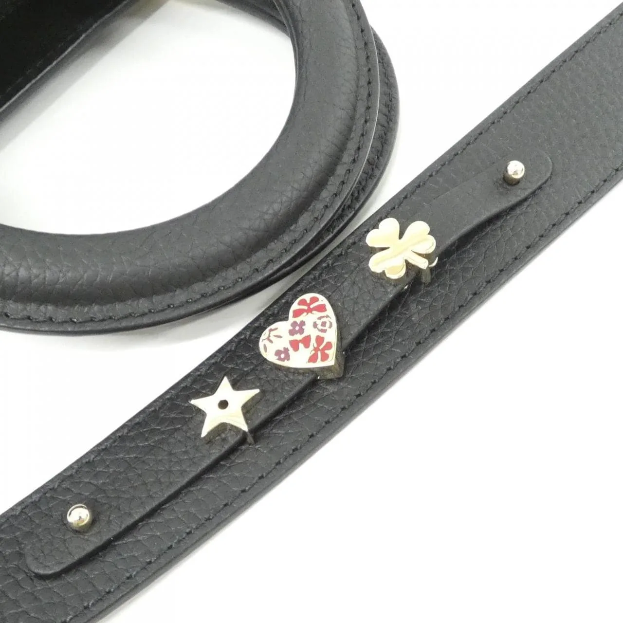 DIOR M11510TRL Handbag Leather Black Leather Rank A - Thumbnail 7