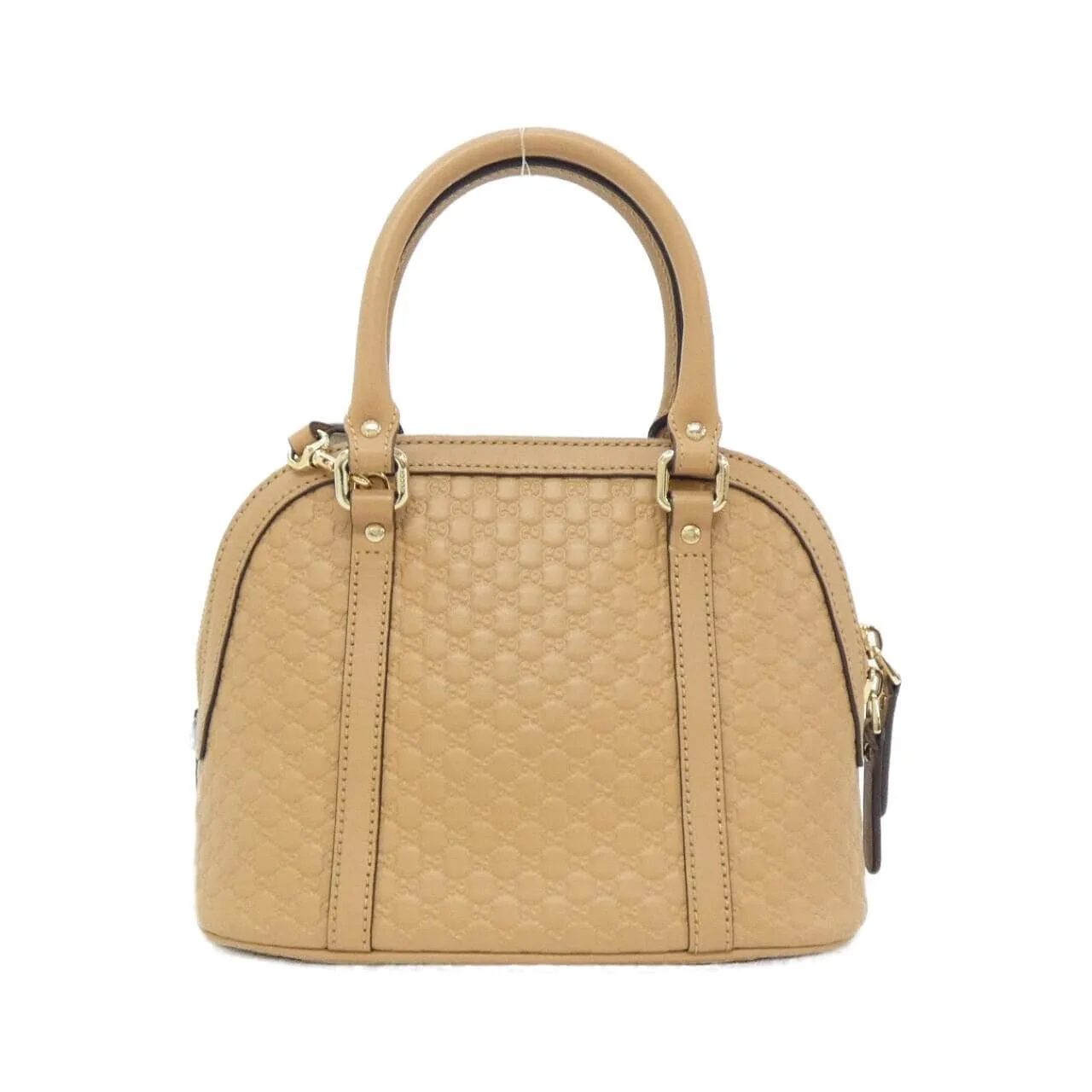 GUCCI GG Supreme 449654 BMJ1G Handbag Leather Black Leather Rank A - Thumbnail 2