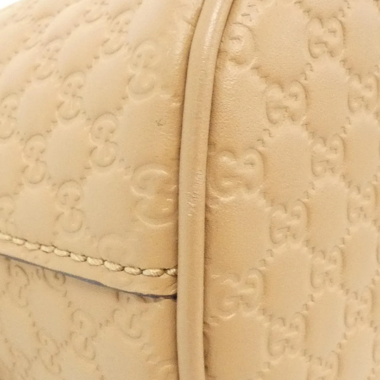 GUCCI GG Supreme 449654 BMJ1G Handbag Leather Black Leather Rank A - Thumbnail 3