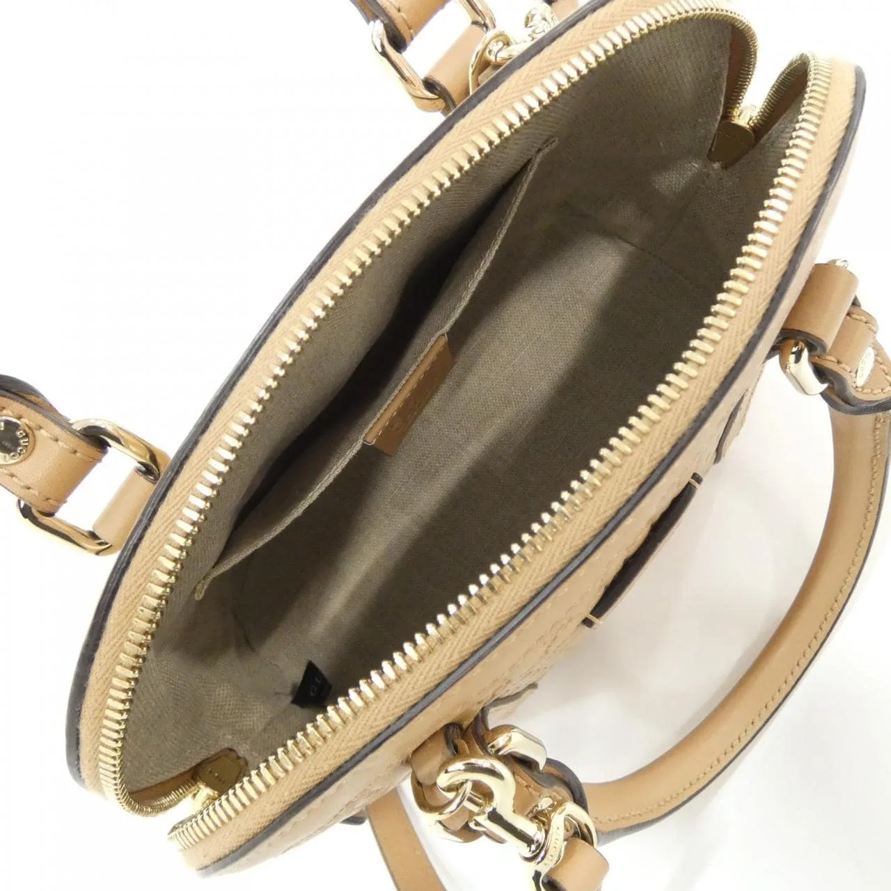 GUCCI GG Supreme 449654 BMJ1G Handbag Leather Black Leather Rank A - Thumbnail 10