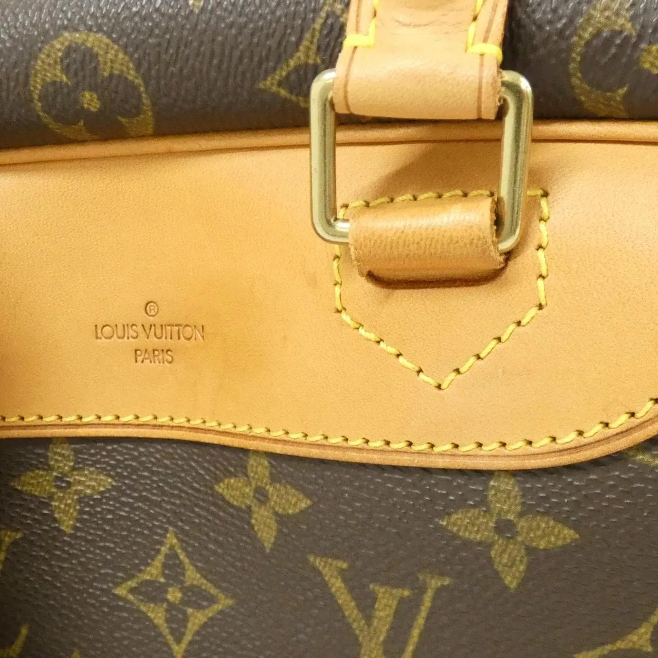 LOUIS VUITTON M47270 Handbag Monogram Black Monogram Rank A - Thumbnail 5