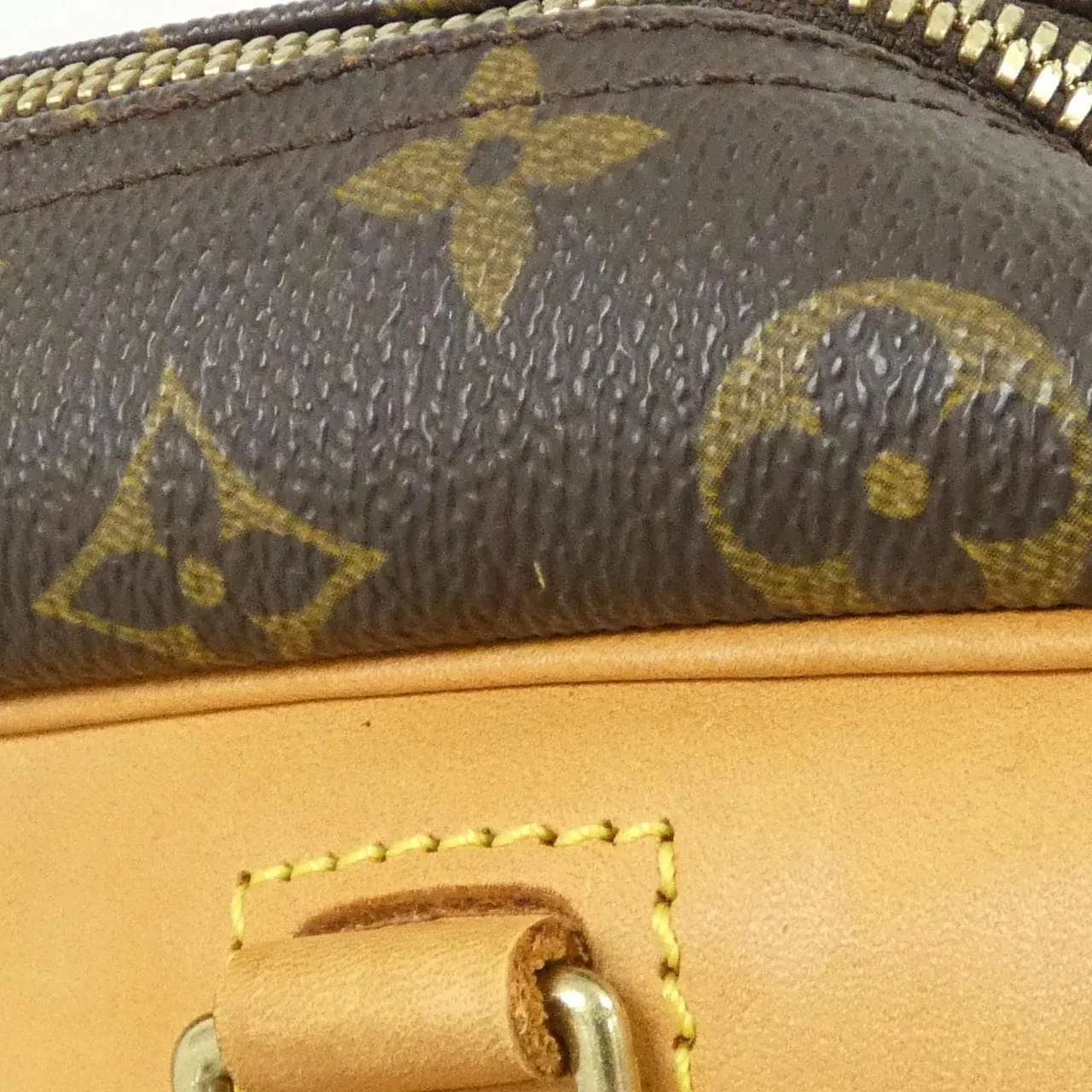 LOUIS VUITTON M47270 Handbag Monogram Black Monogram Rank A - Thumbnail 8