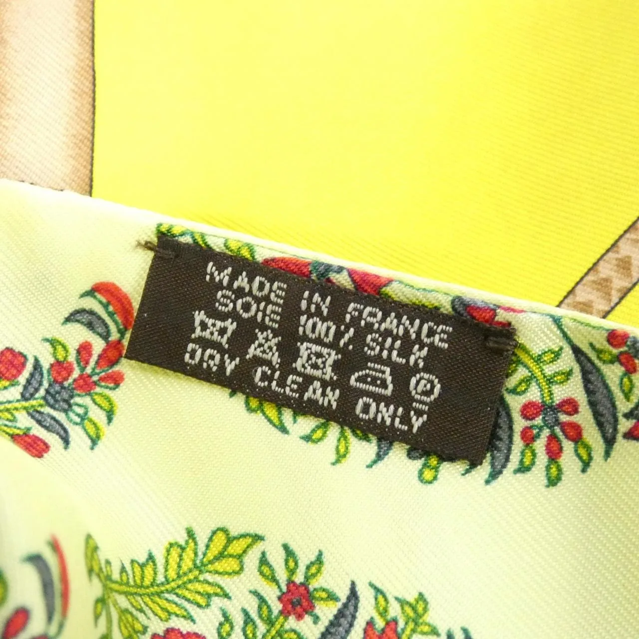 HERMES Scarf Black Rank A - Thumbnail 5