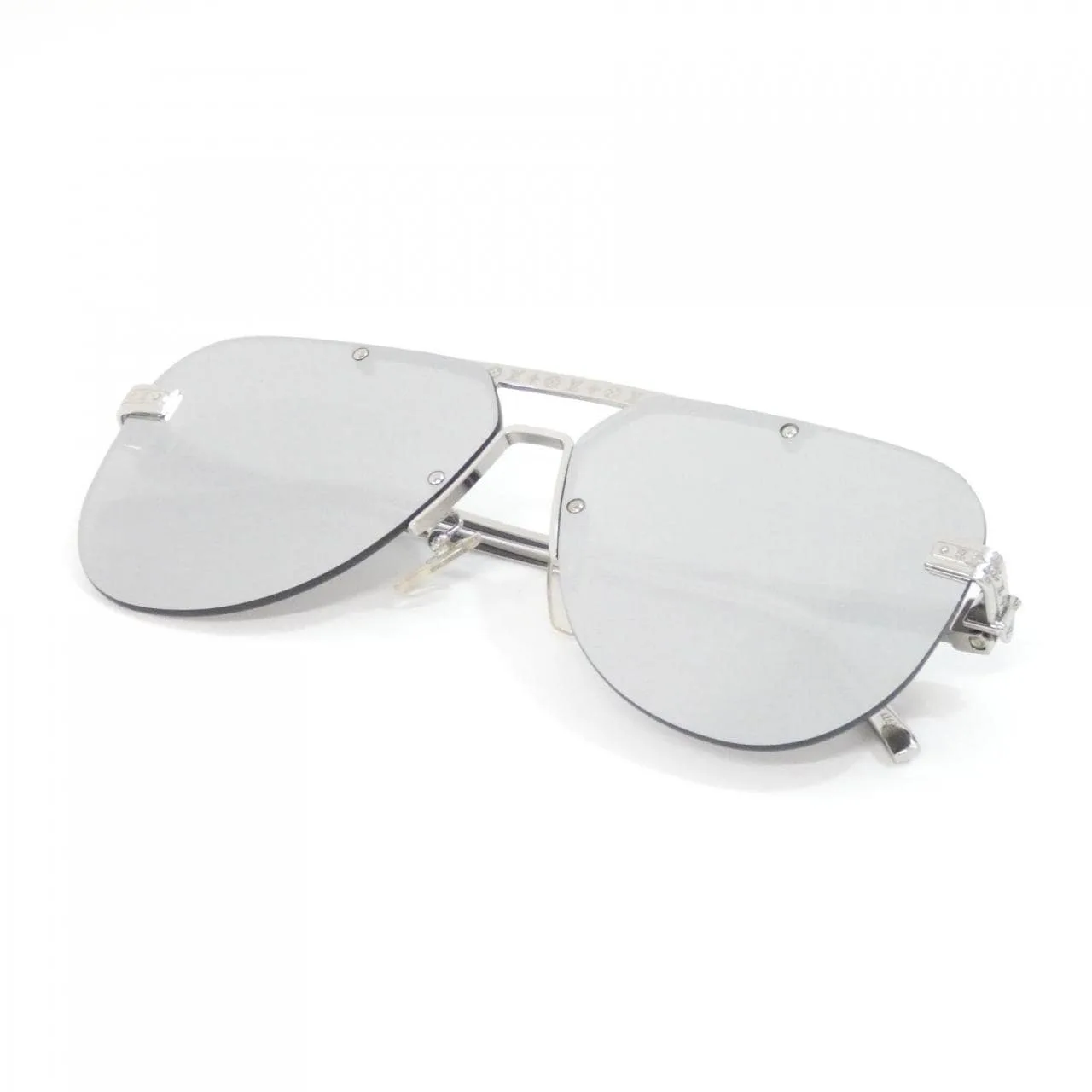 LOUIS VUITTON Z1262E Sunglasses Silver Rank A - Thumbnail 2