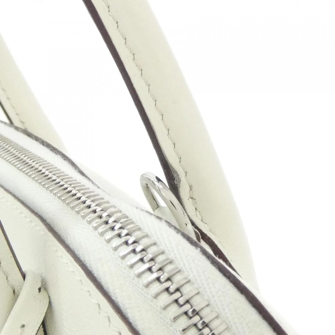HERMES Bolide 082901CK Handbag White Rank A - Thumbnail 6