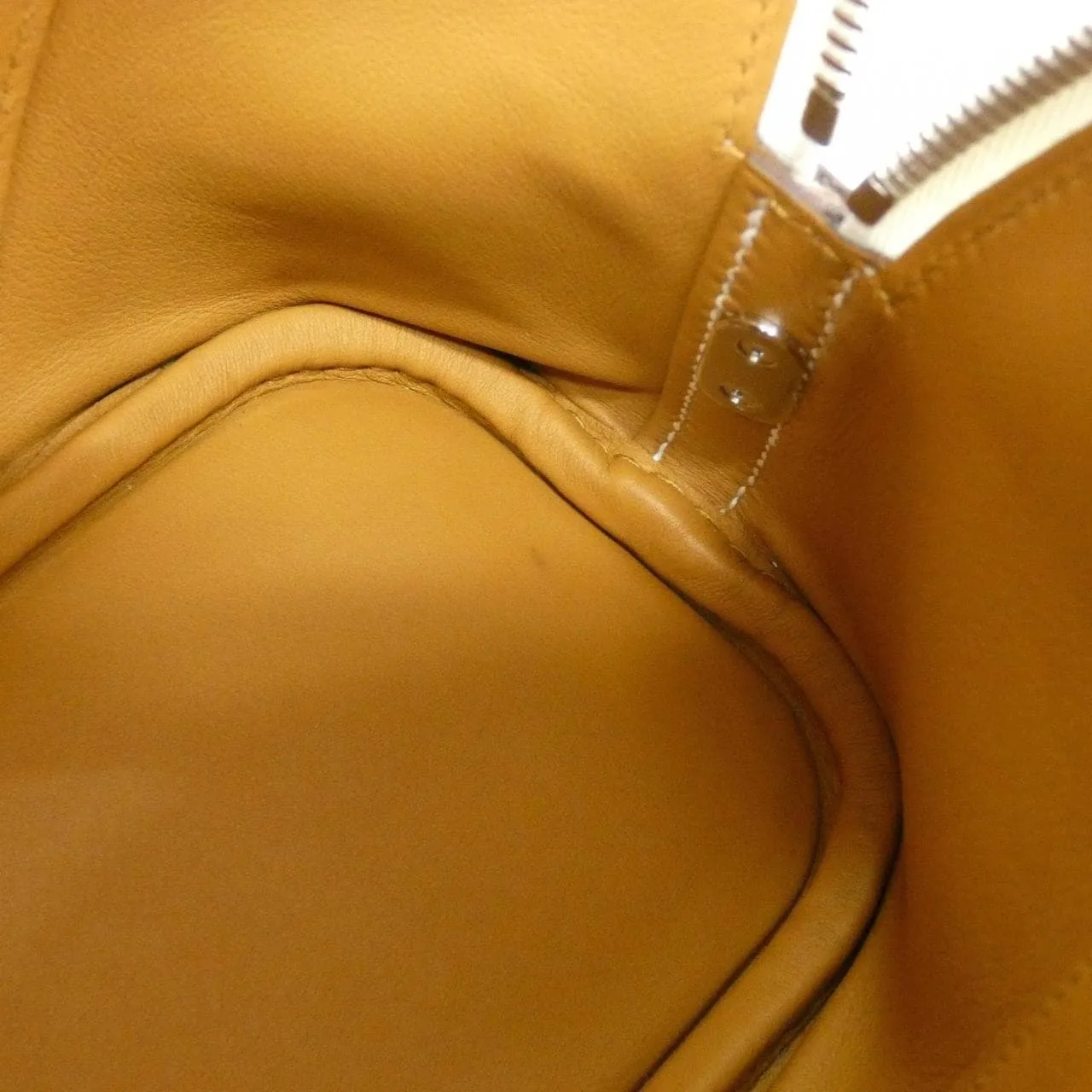 HERMES Bolide 082901CK Handbag White Rank A - Thumbnail 9