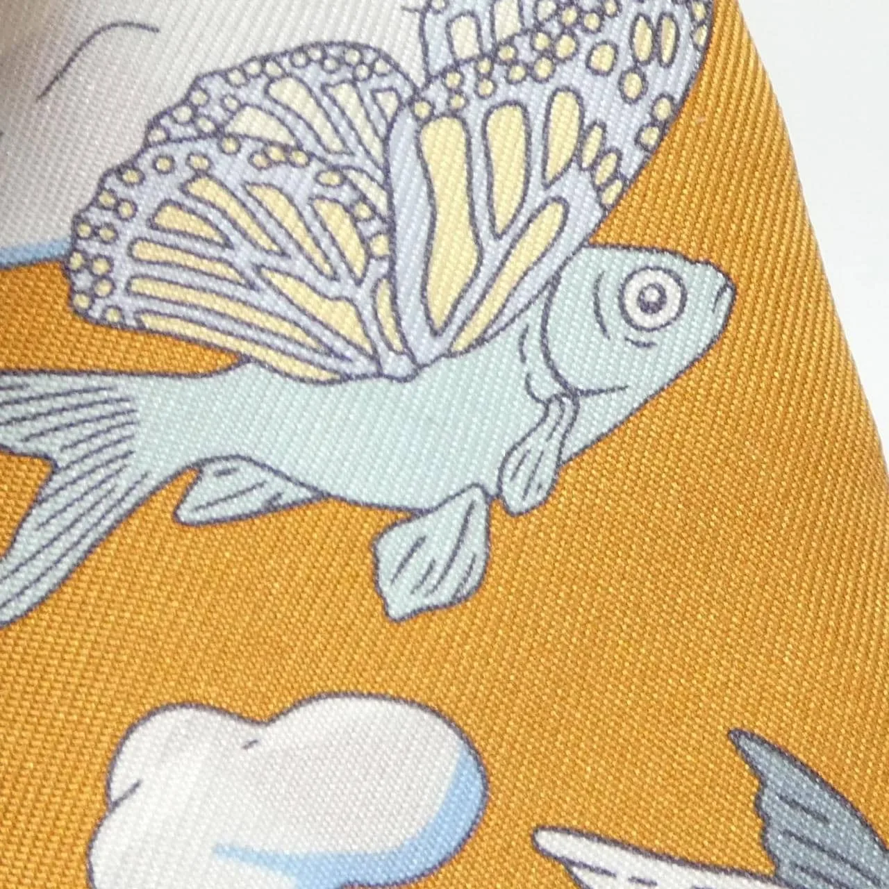 HERMES 063900S Scarf Blue Rank A - Thumbnail 4