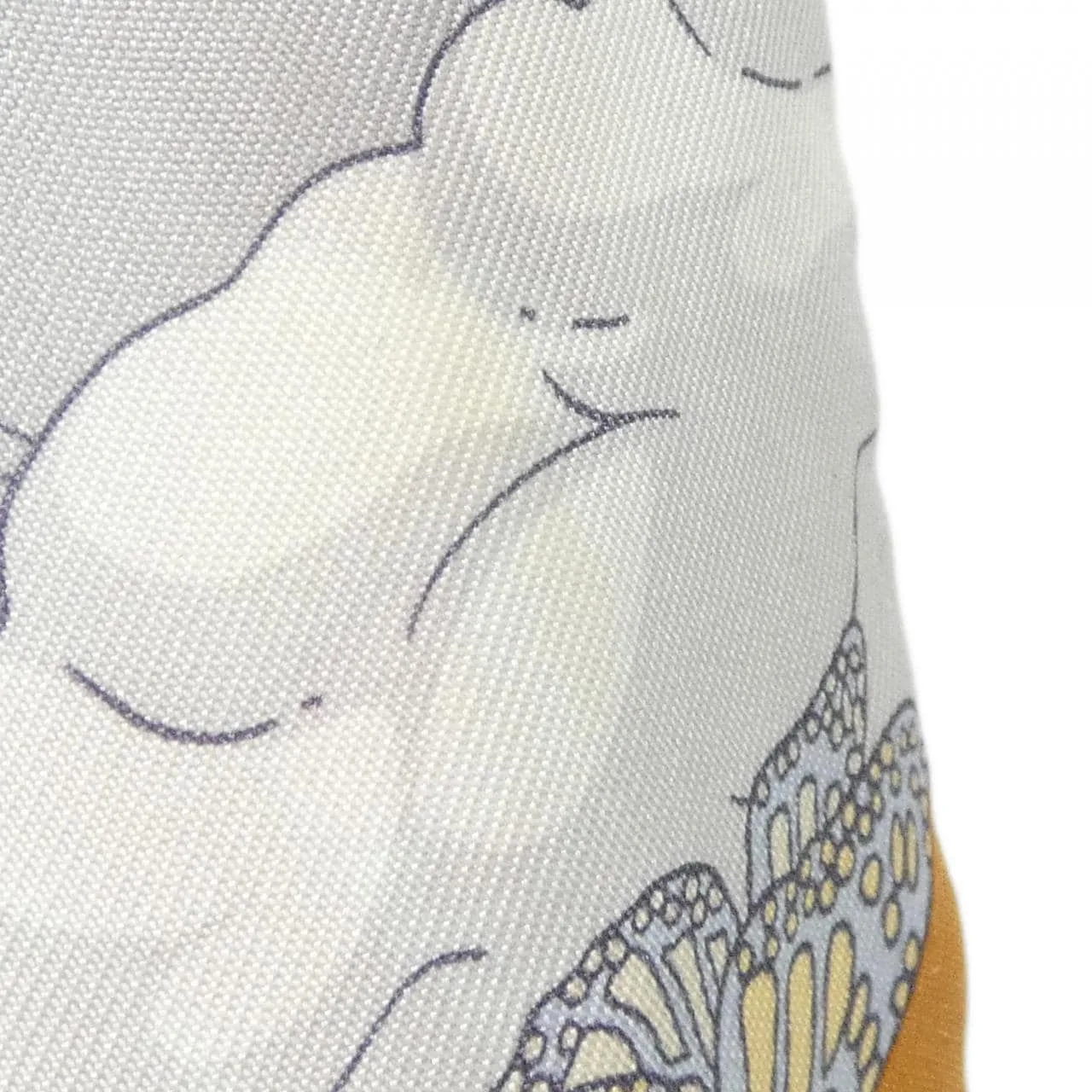 HERMES 063900S Scarf Blue Rank A - Thumbnail 5