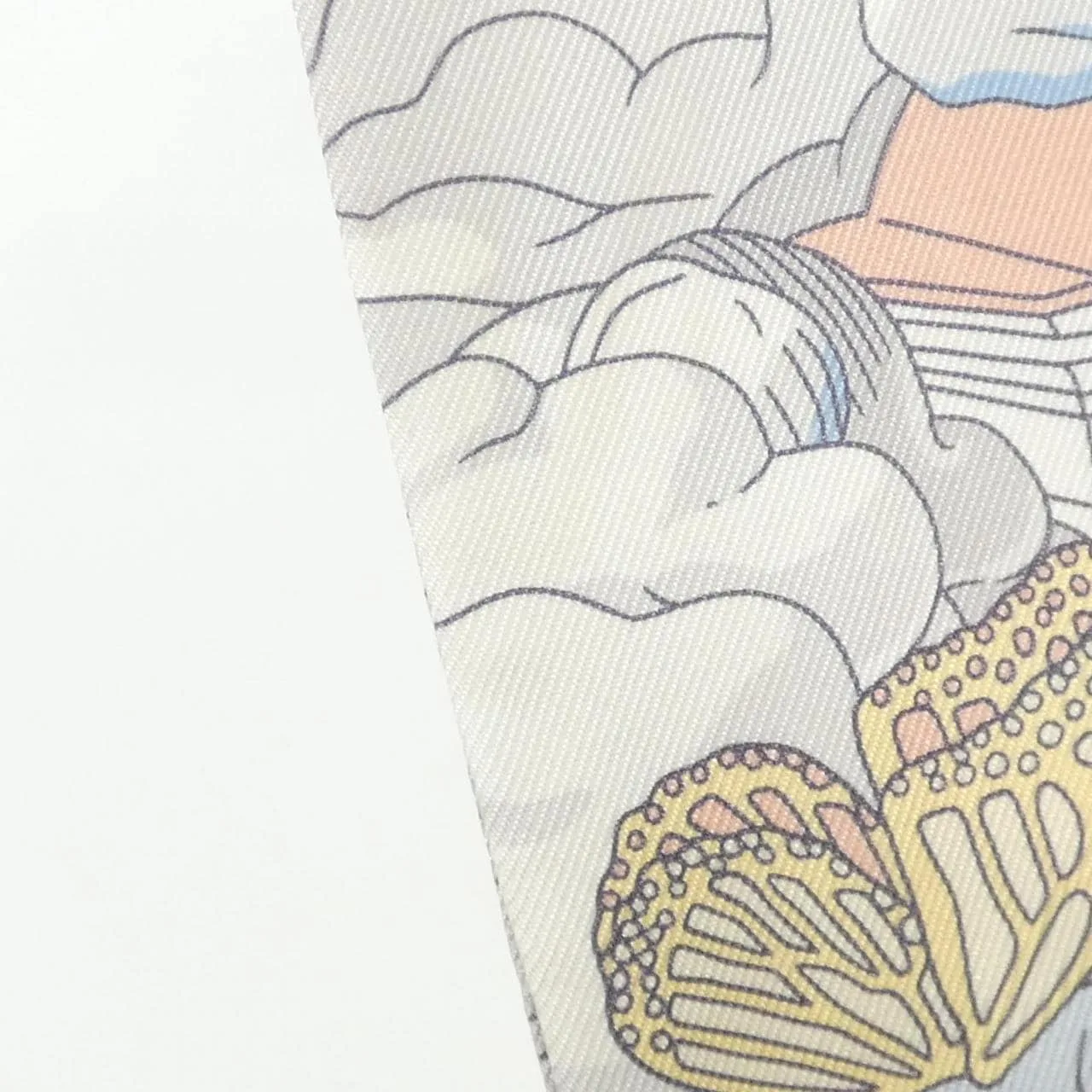 HERMES 063900S Scarf Blue Rank A - Thumbnail 3