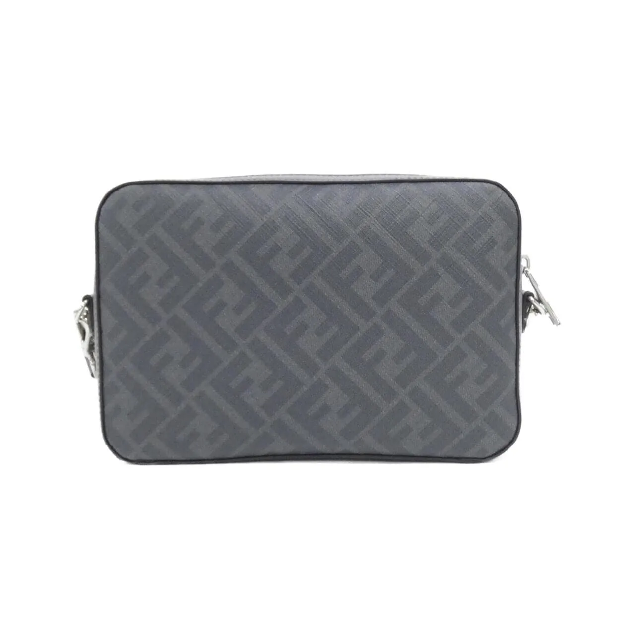 FENDI 7M0286 AJF8 Shoulder Canvas Black Canvas Rank A - Thumbnail 2