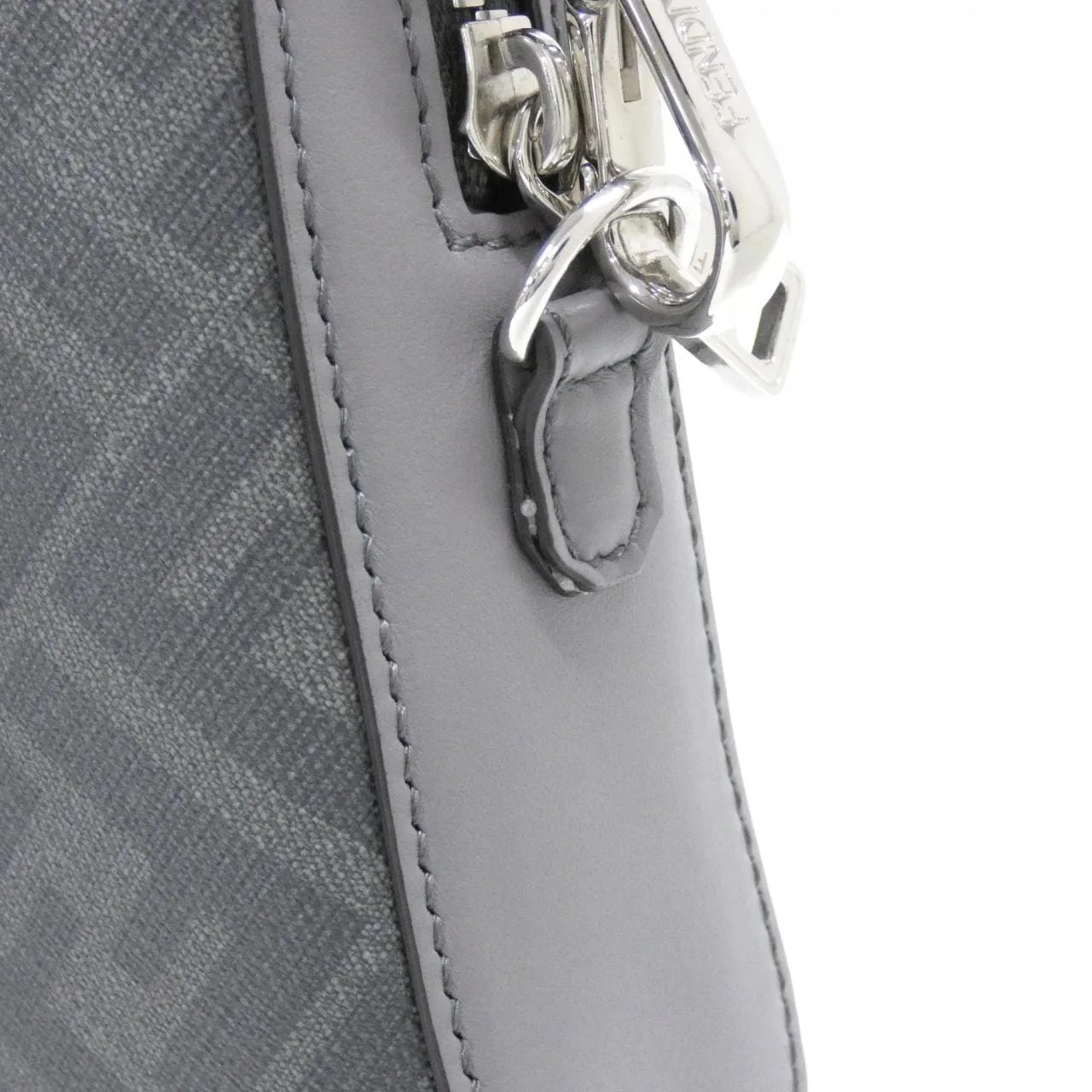 FENDI 7M0286 AJF8 Shoulder Canvas Black Canvas Rank A - Thumbnail 5