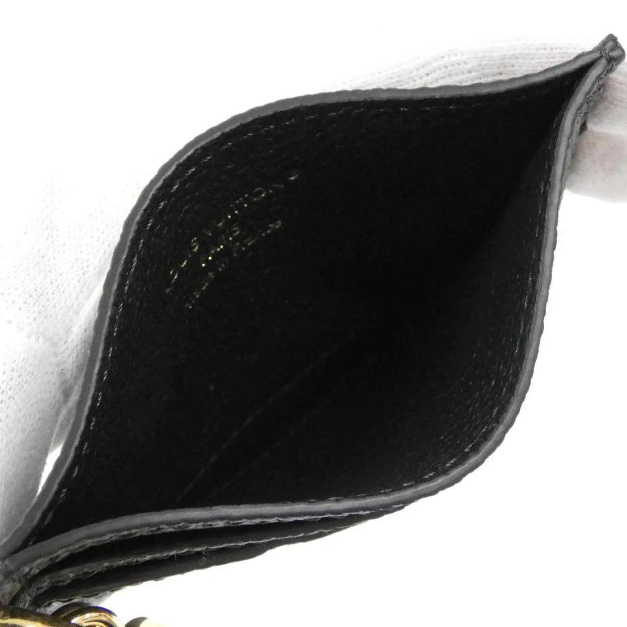 LOUIS VUITTON M82132 Card Case Monogram Black Monogram Rank A - Thumbnail 3