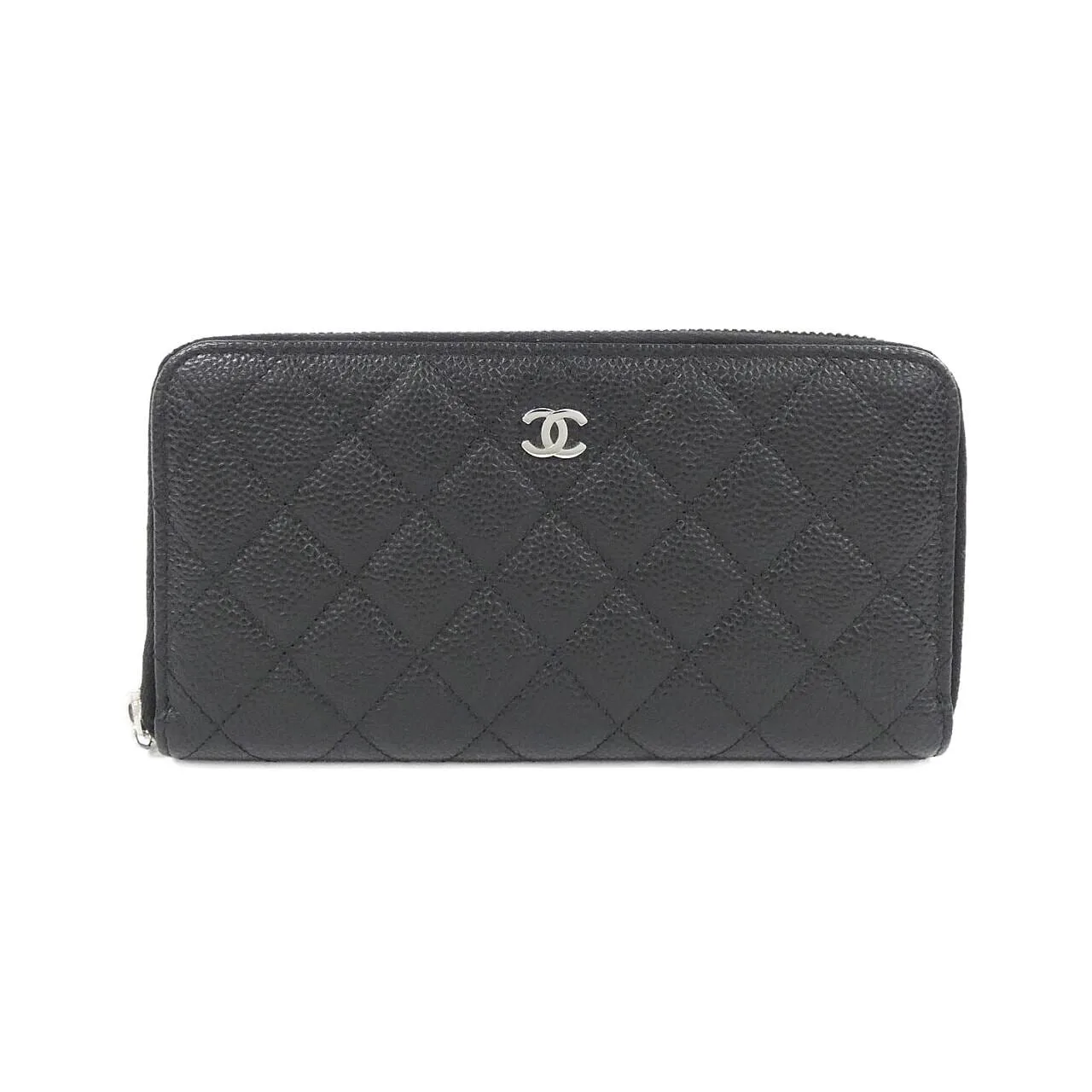 CHANEL 50097 Wallet Grained Calfskin