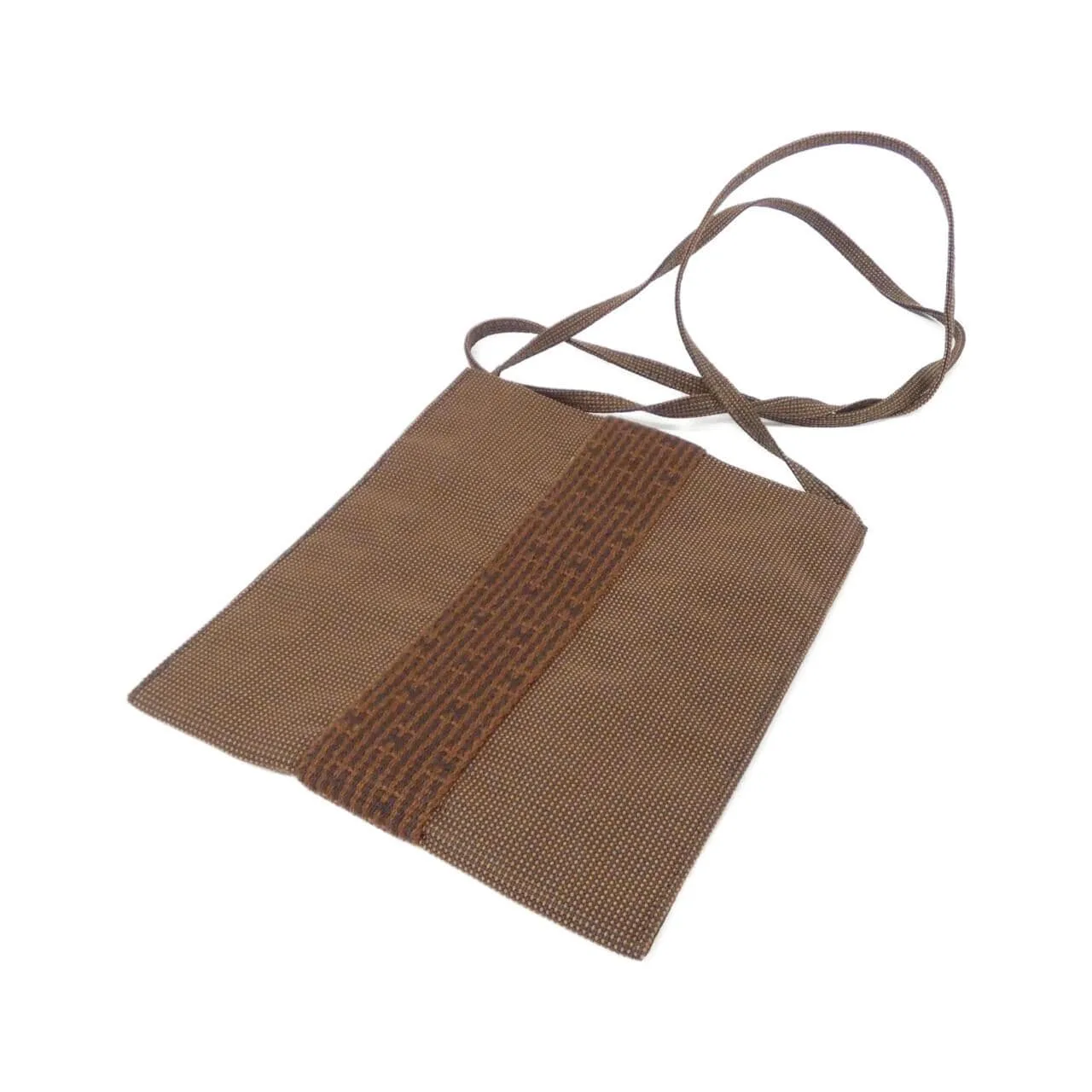 HERMES 100967M Shoulder Canvas Brown Canvas Rank A - Thumbnail 2