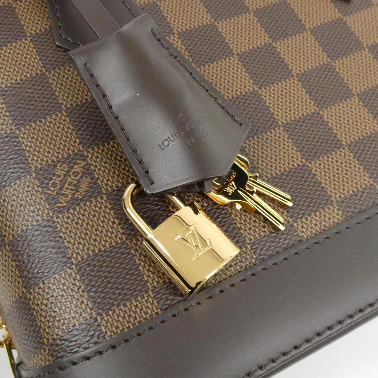 LOUIS VUITTON Alma N41221 Handbag Damier Black Damier Rank A - Thumbnail 3