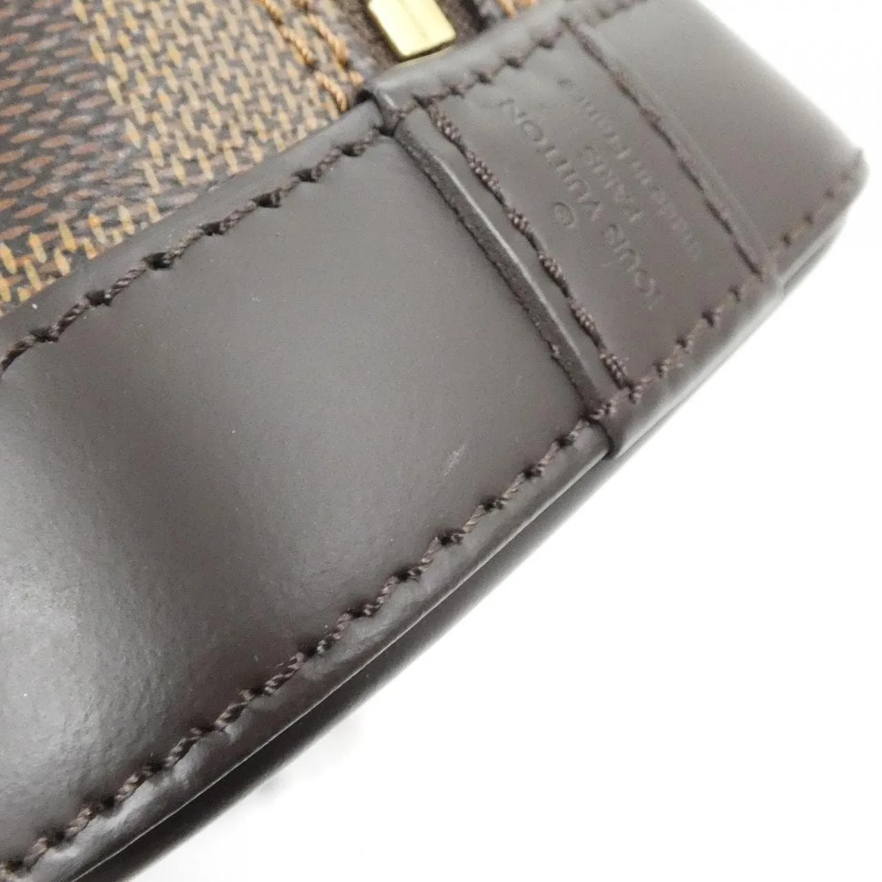 LOUIS VUITTON Alma N41221 Handbag Damier Black Damier Rank A - Thumbnail 4