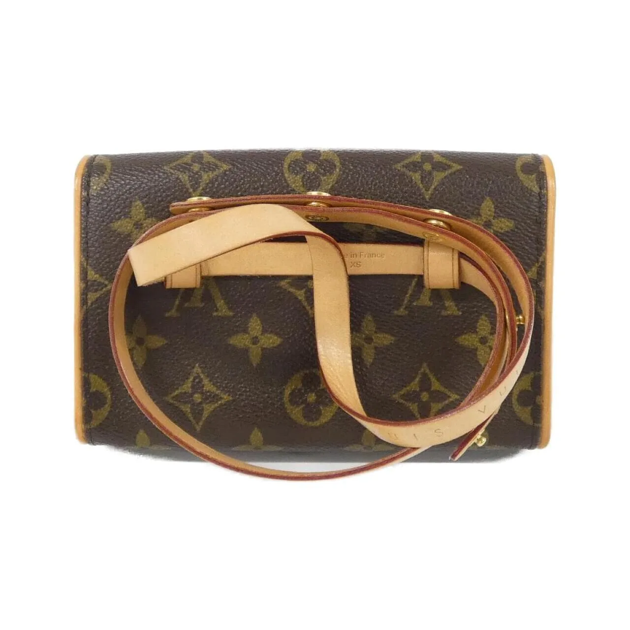 LOUIS VUITTON Pochette M51855+M67303 Belt Monogram Black Monogram Rank A - Thumbnail 2