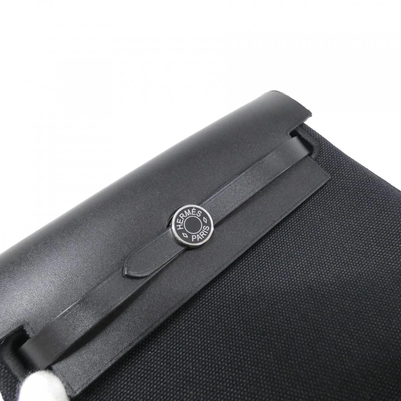 HERMES Herbag 087120CK Shoulder Black Unused - Thumbnail 4