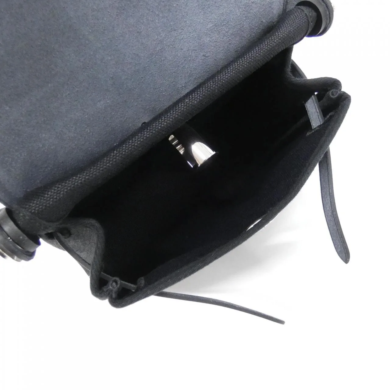 HERMES Herbag 087120CK Shoulder Black Unused - Thumbnail 6